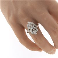 Anello Fanton Gioielli Donna ANELLI DIAMANTI in Oro bianco Diamante 0.38 Ct FANTON GIOIELLI-90 - FANTON GIOIELLI-90